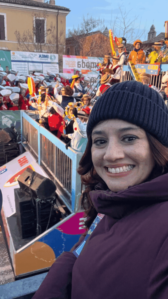 Participei diretamente do carnaval!