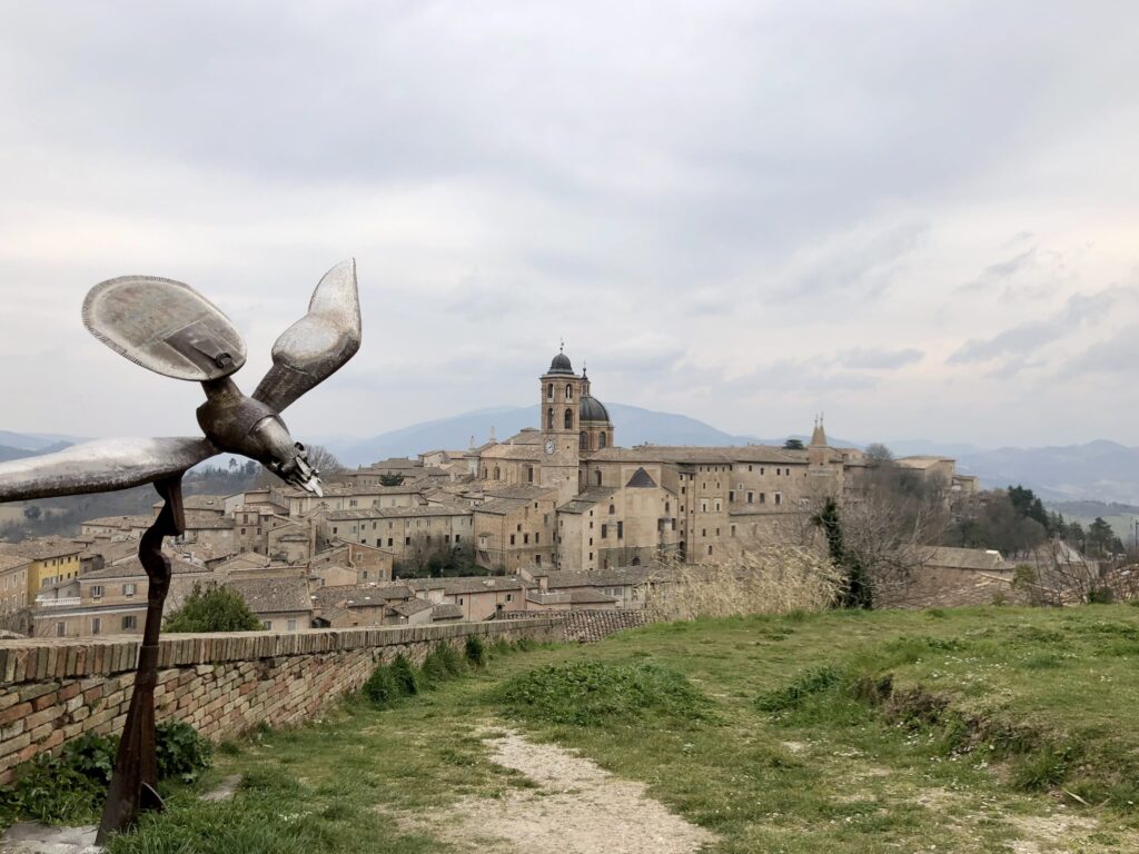 Vista da cidade de Urbino