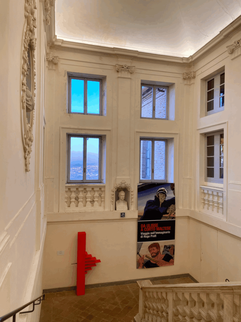 Ingresso do museu Villa Colloredo Mels