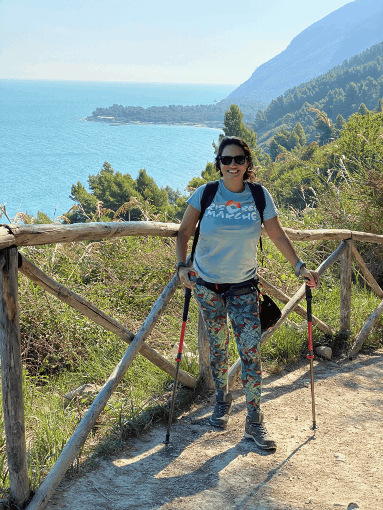 Use sapatos de trekking