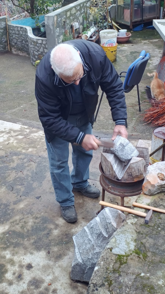 Foto do escultor Giuseppe